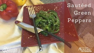 Sauteed Green Peppers