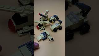 I created a fighting army out of Lego #lego #war #shorts