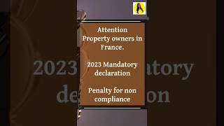 2023 Mandatory declaration #francetax #taxinfofrance #parisvisheshams