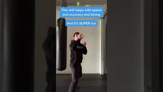 SUPER HELPFUL tennis ball drill for boxers #shorts #boxing #boxingtips #coach #fitness #boxer #cool