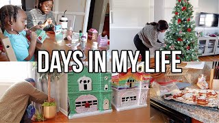 CHRISTMAS CRAFTS, MAKING PIZZA BAGELS, ORGANIZING MY LIFE, CLEANING, FINDING BALANCE | Nia Nicole