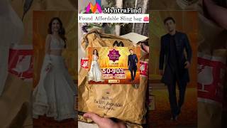 Myntra Find Found Affordable Sling bags haul #unboxing #bag #myntra #myntrafinds #myntrabag #shorts