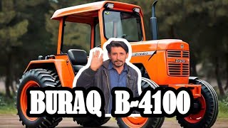 Buraq Tractor - B 4100 - First time in Chiniot - CT Lazer Land