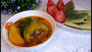 ТАКОЙ ВКУСНЫЙ ГОЛУБЦЫ ПОКОРИЛ МИЛЛИОН СЕРДЕЦ ‼️ГОЛУБЦЫ ИЗ БОЛГАРСКОГО ПЕРЦА 😋