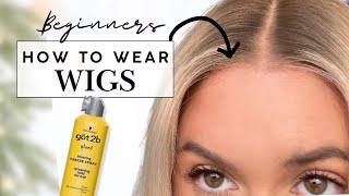 How to Wear a Natural Looking Blonde Wig Over Dark Hair (Beginners)