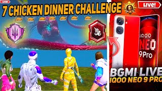 1v1 TDM CHALLENGE 🤯🔥 1v1 TDM Custom 🔥 | IQOO NEO 9 PRO BGMI TEST LIVE | BGMI 120FPS 😱? #120fps #bgmi