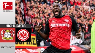 Bayer 04 Leverkusen - Eintracht Frankfurt | 2:1 | Zusammenfassung | Bundesliga 2024-25