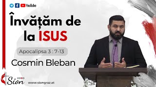 Sion Live 29.10.2023 PM - Învățăm de la ISUS