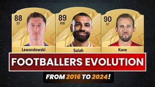 EVOLUTION OF FOOTBALLERS! 😯🔥FT: Salah, Lewandoswski & Kane!