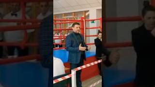 @Чемпиона мира по боксу Водопьянова  Сергея Владимировича поприветствовали Кубанские Казаки