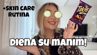 DIENA SU MANIM! SKIN CARE RUTINA!🩵