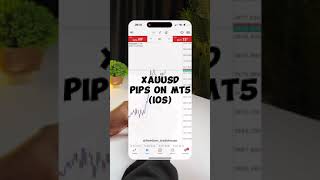 How to Calculate XAUUSD Pips on MT5 for iOS (iPhone) | Exness Broker