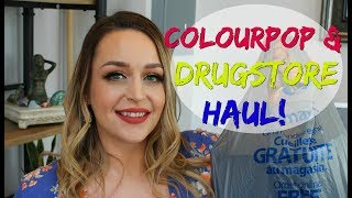 DRUGSTORE & COLOURPOP MAKEUP HAUL!