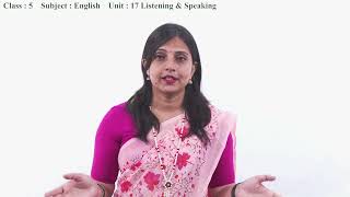 81 Class 5 English Unit 17 Listening & Speaking