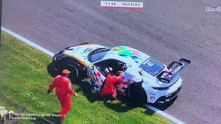 ANGUS WHITESIDE BARREL ROLL AT BRANDS HATCH