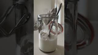 Feeding Sam, my 7 year old sourdough starter