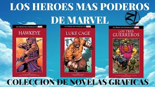 3)LOS HEROES MAS PODEROS DE MARVEL (Hawkeye- Luke Cage - Los tres Guerreros )