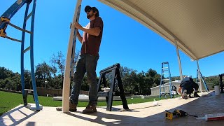 How to Build a Non-Insulated Elitewood Patio Cover in One Day