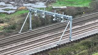 Transpennine Route Upgrade’s first electric wires now in place to power greener journeys