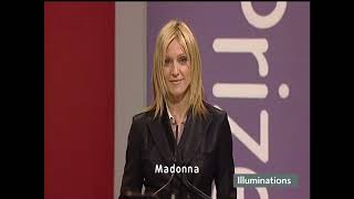 Madonna swears during the 2001 Turner Prize