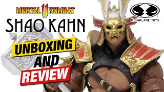 McFarlane Mortal Kombat Shao Kahn Unboxing and Review | That New Toy Smell #44