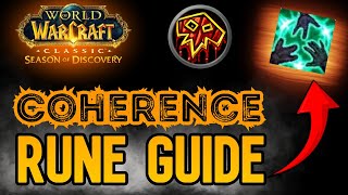 How to get Coherence Rune Quick Guide Season of Discovery