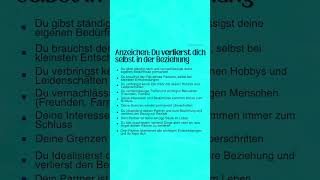 Verlierst du dich selbst in deiner Beziehung? Machst es allen recht, nur dir nicht#beziehung #liebe