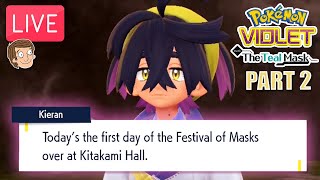 🔴 The Festival of Masks - The Teal Mask DLC Playthrough - Pokémon Violet