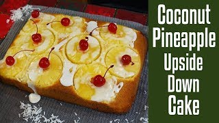 How to Make Coconut Pineapple Upside Down Cake | Winter Wonder Month | The Sweet Spot