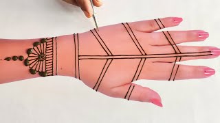 sawan special mehndi design | back hand Simple mehandi design | sawan ki mehndi design | mehndi 2024