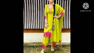 Impressive Punjabi suits for party fuctions💚💚💚💚