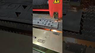 4 Mm Ms Laser cutting #lasercutter #cnc #baishenglaser #MD_Corporation