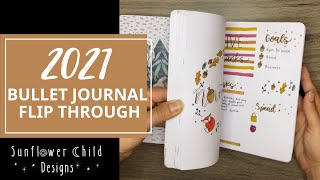 2021 bullet journal flip through ENTIRE YEAR BULLET JOURNAL FLIP THROUGH bullet journal ideas