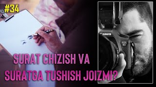 34- Savol : Surat chizish va suratga tushish xukmi ?  Abdulloh Zufar