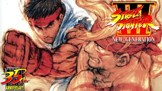 This game is so beautiful Street Fighter 3 New generation