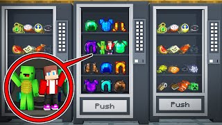 Tiny Mikey and JJ Survive Inside a VENDING MACHINE in Minecraft (Maizen)