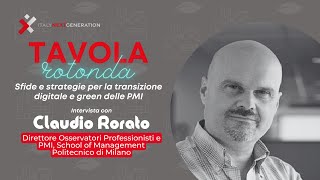 Sfide e strategie per la transizione digitale e green delle PMI | Intervista a Claudio Rorato