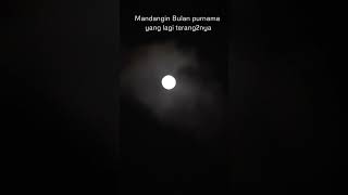 mandangin bulan purnama yang lagi terang terangnya