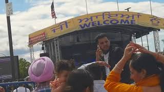 Indian Street Fair Vaisakhi Mela Singing & Bruce Blakeman Appearance