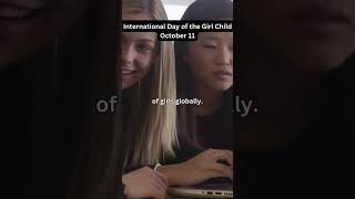 International Day Of The Girl Child-October 11😊😁🤩#october11 #internationaldayofthegirlchild