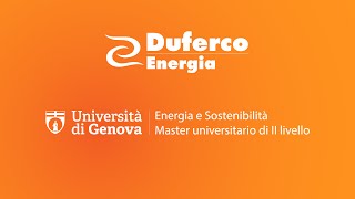 Duferco Energia partner del MES | il Master in Energia e Sostenibilità dell'Università di Genova