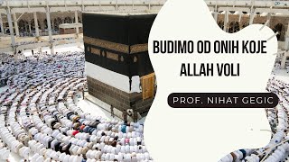 Budimo od onih koje Allah voli - prof. Nihat Gegić