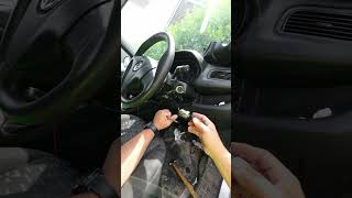 👉 How to remove the ignition barrel on Vauxhall Combo, Citroen relay, Fiat Sip22 blade.