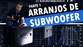 Como fazer Arranjos de Subwoofer - End-Fire.  Aula 02 - Parte 01 - #TaigarEnsina.