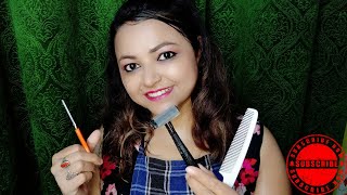 #ASMR II Roleplay II Men's Face Pampering, Shaving and Hair Cut II