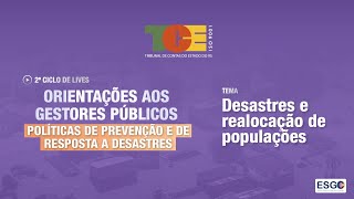 Desastres e Realocacao de Populações