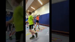 Billie Jean met groep 8b (2022-2023) #gymles #sport  #funny #groep8 #school #springen