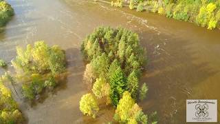 Flood after huge rainfall in Vennesla and Kristiansand