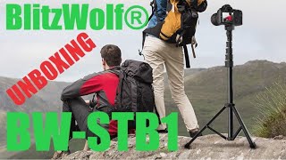 Professional tripod // BlitzWolf® BW-STB1 - UNBOXING (by Banggood)