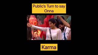 Onna - Public reaction to Maya and Poornima. KARMA